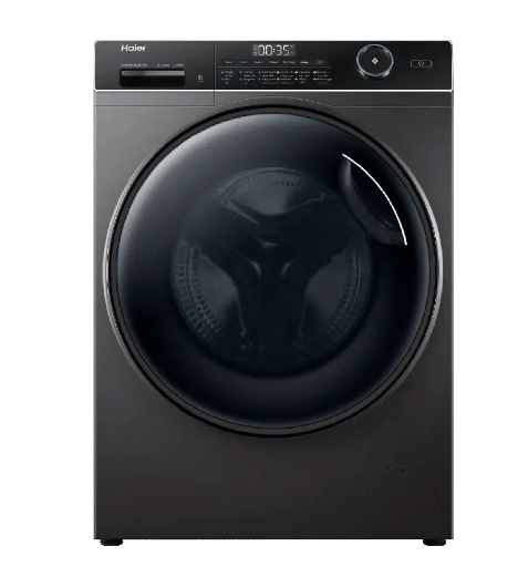 [2002870] غساله هاير تحميل امامي 8ك 1400 لفه بخار انفرتر سلفر غامق HW80-B14959S8TU1