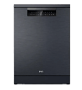 غساله اطباق هاير 15 فرد ستانلس اسود  HDWE15-46BK6EG