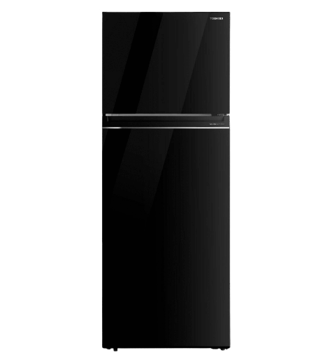 [92031020Z10023] ثلاجه توشيبا 450 لتر زجاج اسود انفرتر /ميديا GR-RT624WE-PGN(22)