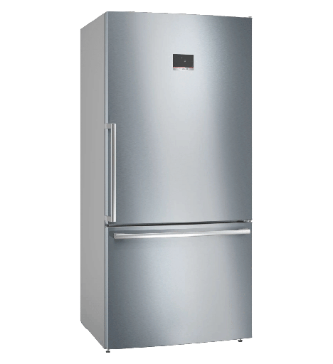 [2003110] ثلاجه بوش كومبي 631 لتر ديجيتال ستانلس KGB86CIE0N