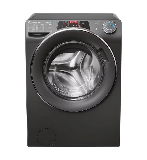 [2003139] غساله كاندى 14ك + 9ك مجفف 1400لفه سلفر باب اسود انفرتر WIFI بالبخار ROW41496DCRT-EGY