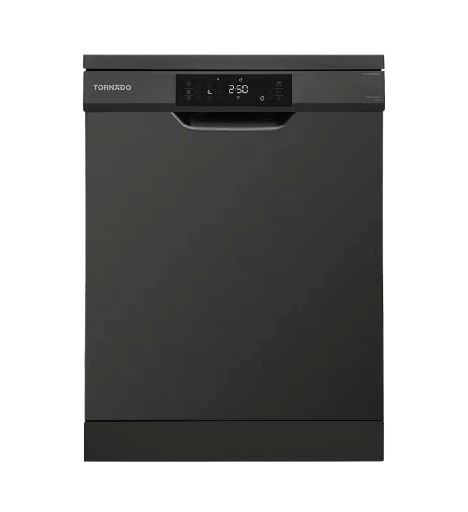[2003147] غساله اطباق تورنيدو 13 فرد 8 برنامج اسود TDV-FN138CBK