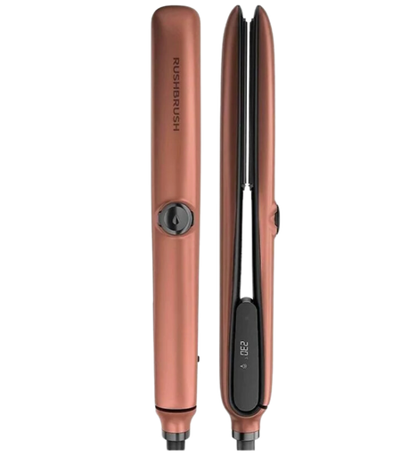 [850040759204] مكواه شعر راش براش X6 Plus روز جولد X6 Plus Straightener - Rose Gold