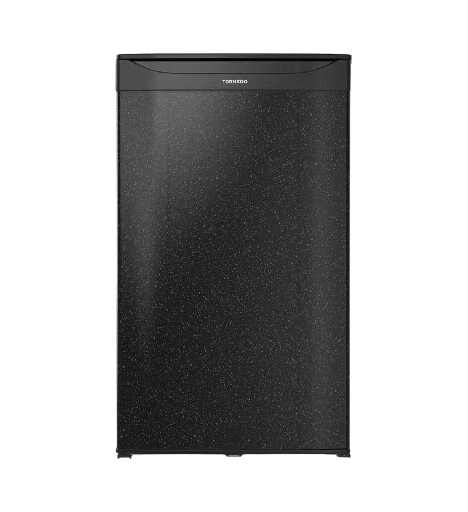[2003176] ثلاجه مينى بار تورنيدو 100 لتر باب واحد ديفروست اسود MBR-AR100-BKG