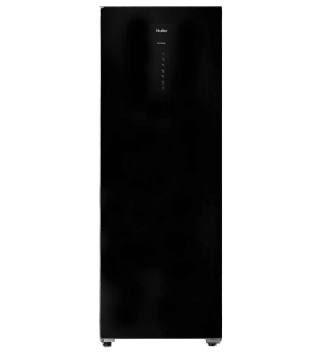 [TD0041879] فريزر هاير 7 درج اسود زجاج HF326GB