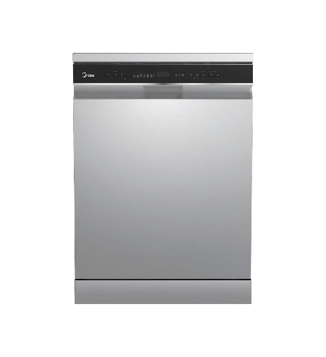 [92076010Z05321] غساله اطباق ميديا 14 فرد ستانلس WiFI فتح الباب تلقائي رشاش 360 درجه /ميديا MDWEF1433D(SS)-WI-EG