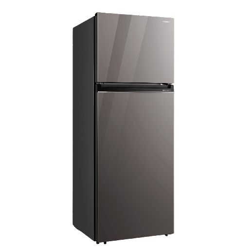 [92031020Z11221] ثلاجه توشيبا 450 لتر زجاج سلفر انفرتر /ميديا GR-RT624WE-PGN(72)