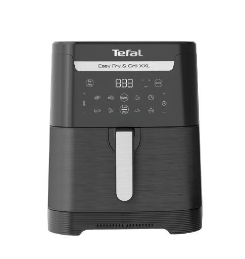 [2003513] قلايه تيفال ايزي فراي اند جريل XXL ديجيتال 6.5 لتر 1800 وات اسود  EY8018EG