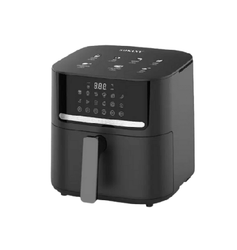 [2003663] قلايه سوكاني 6.5 لتر 1800 وات اسود ديجيتال SK-10040