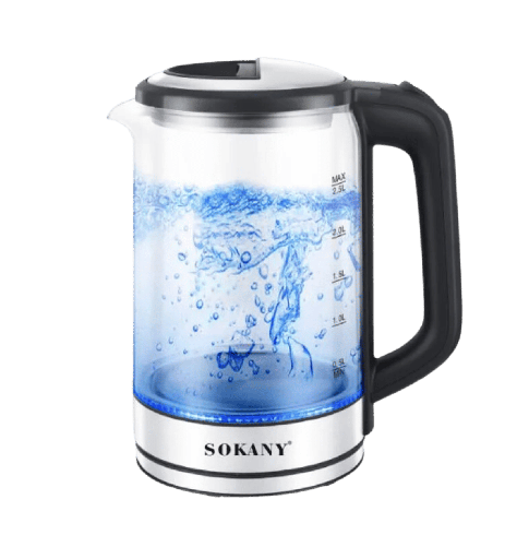 [2003665] غلايه زجاج سوكاني 2.5 لتر 1500 وات SK-09013