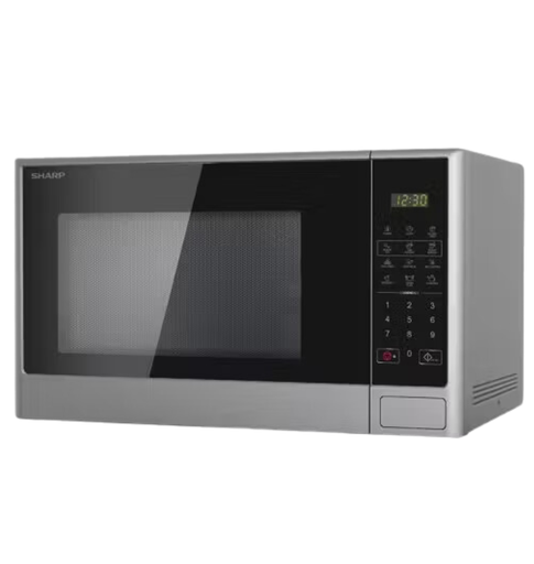 [2003709] ميكروويف شارب 28 لتر سولو ديجيتال سلفر R-280CR(S)