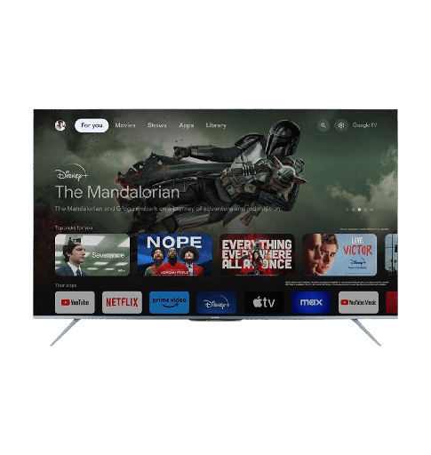 [2003721] شاشه شارب 65 سمارت 4K جوجل 4T-C65FL6EX