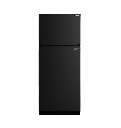 ثلاجه تورنيدو 450 لتر 2 باب انفرتر بصانع مكعبات ثلج اسود RF-580TV-BK