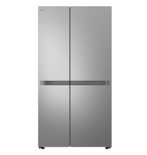 [2003881] ثلاجه ال جي 664 لتر سايد باي سايد انفرتر سلفر بلاتنيوم GC-B257KLJW