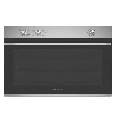 [2003909] فرن بلت ان جليم جاز 90 غاز 2 مروحه توزيع زجاج اسود GFR9W1IX