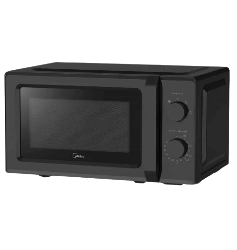 [92070020Z04381] ميكروويف ميديا 20 لتر مانوال اسود MM7P012LV-B