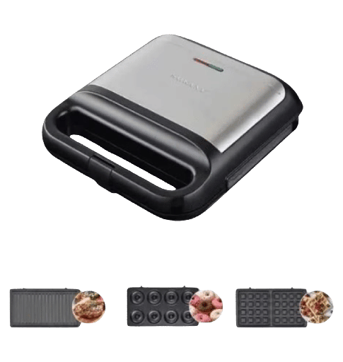 [2003935] توستر سوكاني 3*1 1200 وات SK-08115N