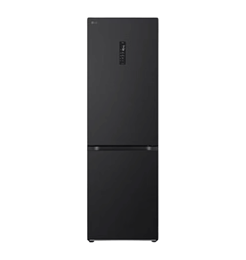 [2003982] ثلاجه ال جي 341 لتر كومبي اسود انفرتر بولندي GW-B489FS6W