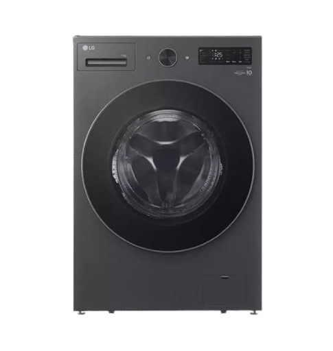 [2004031] غساله ال جي 15ك انفرتر ديجيتال اسود ستانلس F0Z6DYP24