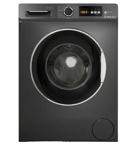 [2004032] غساله وايت بوينت 7ك 1000 لفه تركي اسود بخار انفرتر WPW71015DSWB Inv