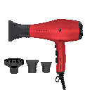 استشوار راش براش 3000 وات احمر D3 K-Red