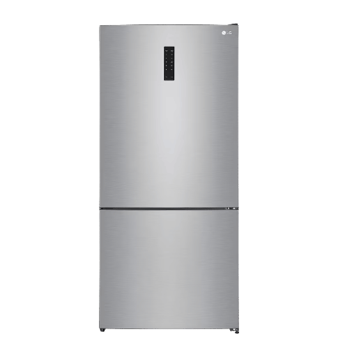 [2004077] ثلاجه ال جي 588 لتر سمارت انفرتر ستانلس تركي فريزر سفلي GTF569PVAM