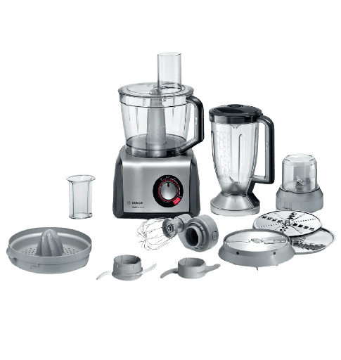 [2004116] محضر طعام بوش مالتي تالنت 8، 1250 وات اسود MC812M844