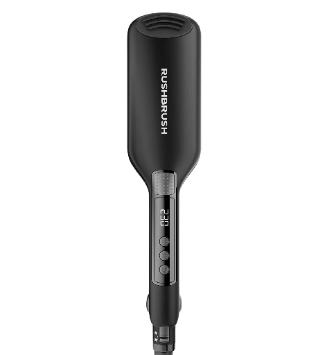 [850040759372] مكواه شعر راش براش X1 Wide Straightener - Black