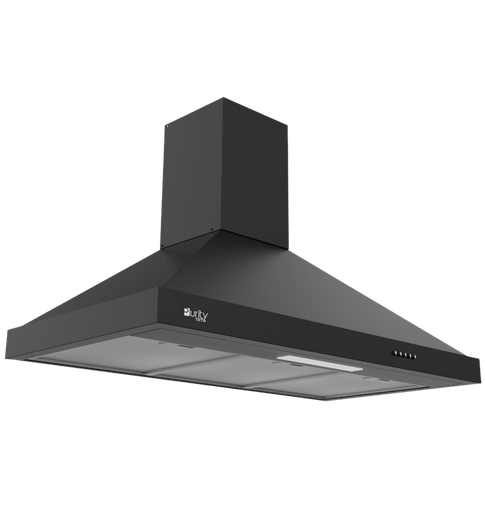 [2004346] شفاط بيورتي 90 سم هرمي تركي اسود ROMA 90 BL