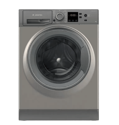 [2004351] غساله اريستون 7 ك 1200 لفه انفرتر بالبخار بولندي سلفر NS 723U GG EG