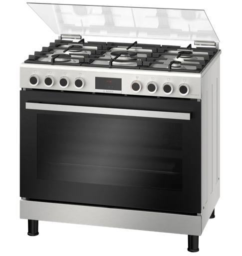 [2004407] بوتجاز بوش 90 ستانلس ديجيتال حملات زهر امان كامل بالمروحه HGX3G8W50S