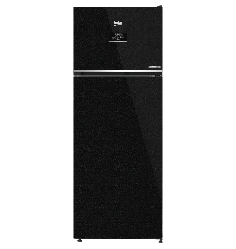 [9250000064] ثلاجه بيكو 406 لتر اسود ديجيتال انفرتر RDNE455M20XBIDB