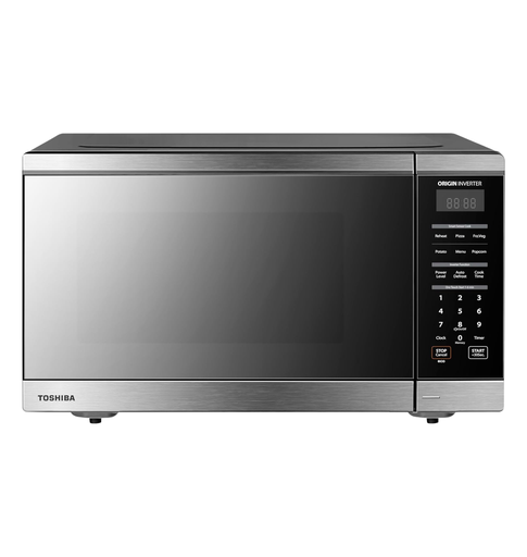 [92070020Z04881] ميكروويف توشيبا 45 لتر سولو انفرتر سلفر مرايا ML3-EM45PFI(MB)
