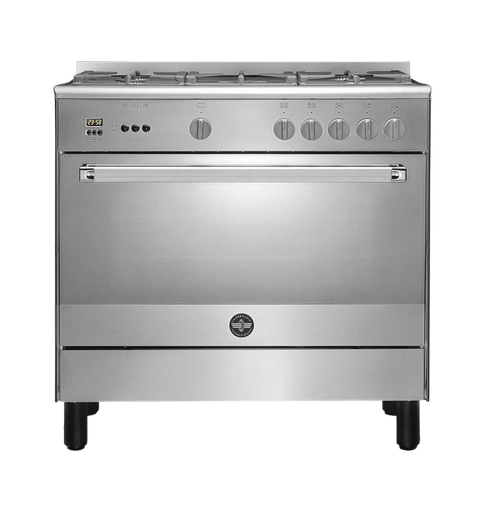 [2004967] بوتجاز لاجيرمانيا 90 سم كلاسيكا سوبريمو 2 مروحه توزيع + مروحه تبريد بدون غطاء زجاج  9H10GLA1X4AWW