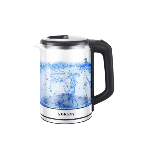 [2005103] غلايه زجاج سوكاني 1.8 لتر 1500 وات SK-09012