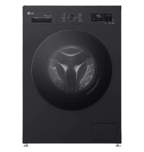 [2005136] غساله ال جي 9ك 1400 لفه واي فاي بلاتنيوم اسود F4Y2VYGYZ