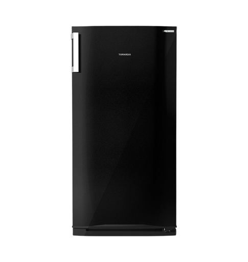 [2005296] فريزر تورنيدو 5 درج انفرتر اسود RH-H18TV-BK