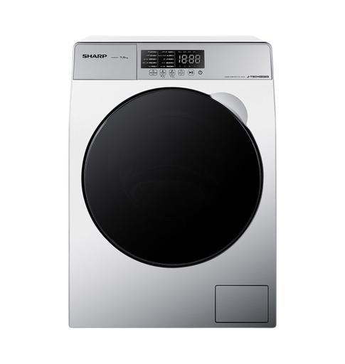 [2005304] غساله شارب اتوماتيك 7.5 ك 1200 لفه انفرتر رمادي ES-FE752KLE-W