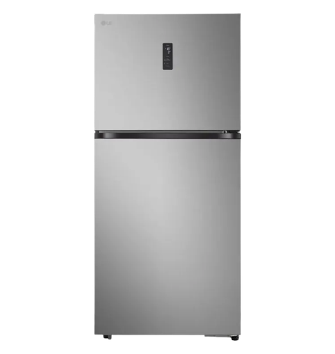 [2005319] ثلاجه ال جي 612 لتر ديجيتال سلفر بلاتينيوم كورى GRTB622PFBQ