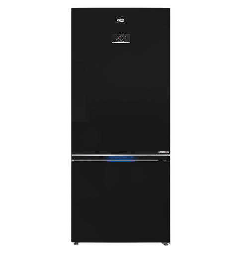 [7282149337] ثلاجه بيكو 509 لتر كومبي اسود انفرتر RCNE590E35ZXP3