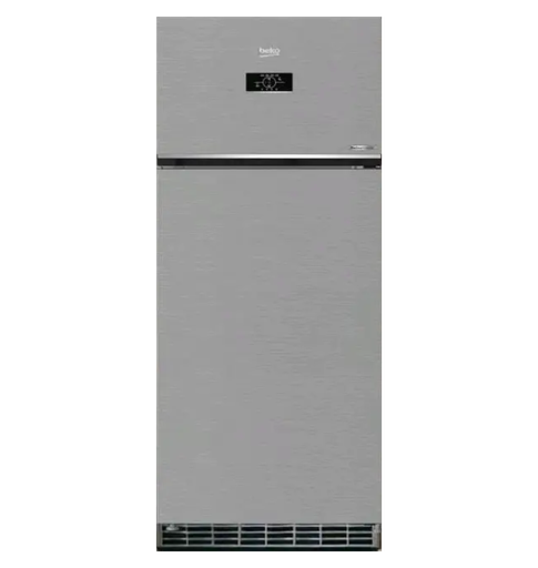 [9250000007] ثلاجه بيكو 430 لتر سلفر ديجيتال بالحنفية انفرتر RDNE455M20XBIDTEWEG