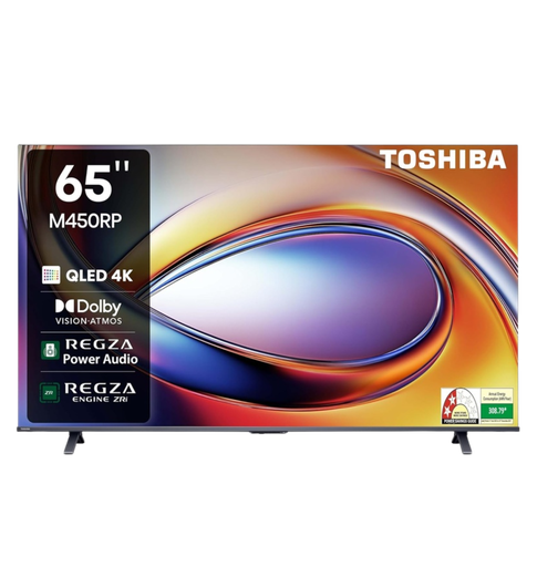 [2005391] شاشه توشيبا 65 كيوليد سمارت 65M450RP 4K (UG)