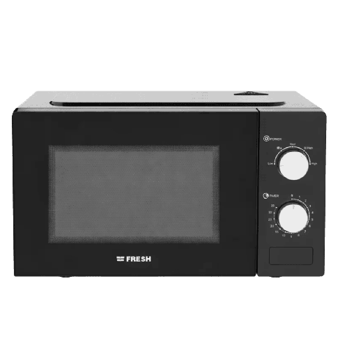 [500020184] ميكروويف فريش 25 لتر اسود مانوال الجديد FMW-25MCP-BW