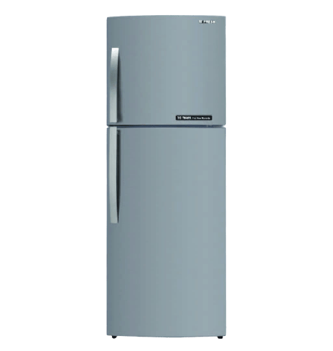 [500020800] ثلاجه فريش 397 لتر ميكانيكال ستانلس بلازما مقبض جانبي بدون شاشه FNT-BS470KT