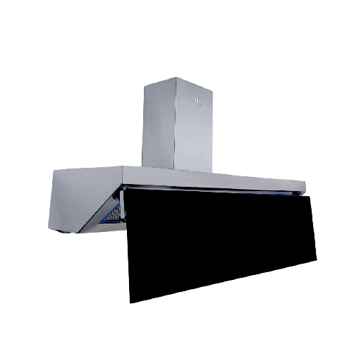 [2005901] شفاط بيورتي 90 سم ديكوري اسود جولد سوفتو