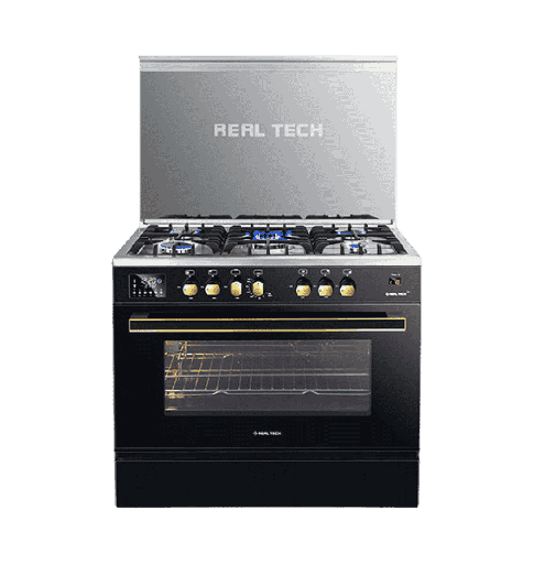 [901204] بوتجاز ريال تك كنترول بلاك جولد ستيل امان كامل مروحه كاست ديجيتال سنسور باسكت رول