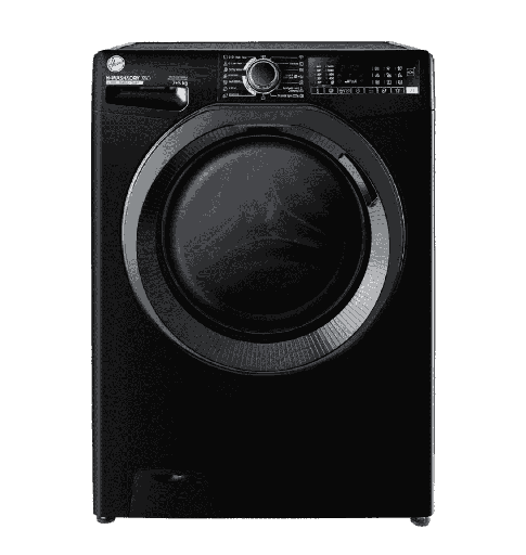 [2006022] غساله هوفر 7ك بالمجفف 5ك 1400لفه اسود باب اسود wifi بالبخار انفرتر H3DPS4756TMBBELA