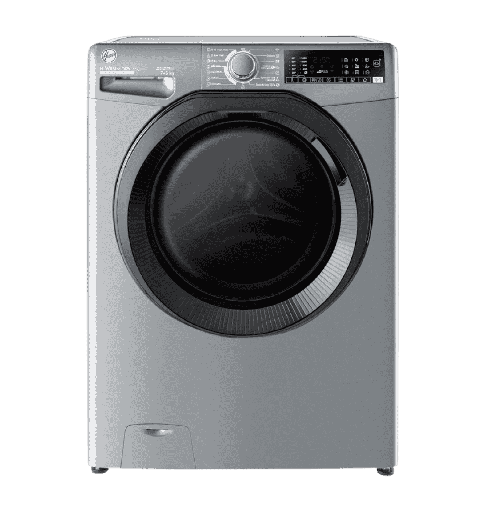 [2006023] غساله هوفر 7ك بالمجفف 5ك 1400لفه سلفر باب اسود wifi بالبخار انفرتر H3DPS4756TMBRELA