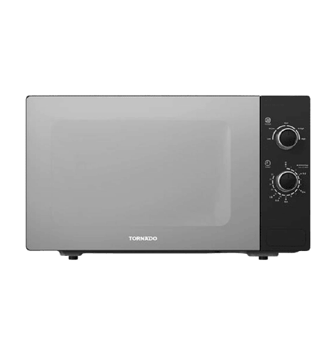 [2006153] ميكروويف تورنيدو 25 لتر ديجيتال سولو 900 وات اسود 8 برامج للطهي TMDS-25EL-BKS