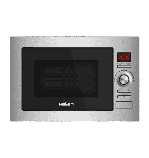 [2006174] ميكروويف هيلر بلت ان 25 لتر بالشواية ديجيتال سلفر HMBN-25G-SL